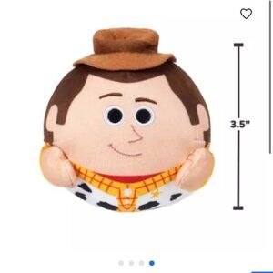 NWT- Disney Toy Story Woody Crinkle Squeaker Plush Dog Toy